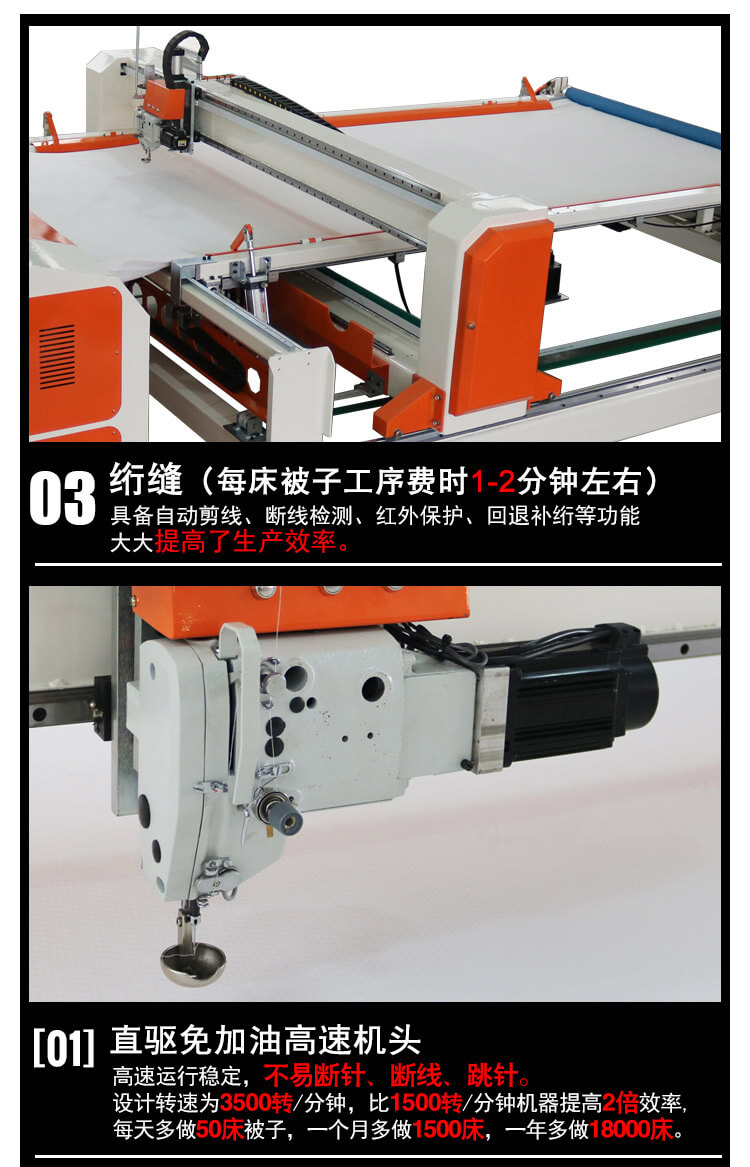 DN-6全自动电脑单针绗缝机产品细节5